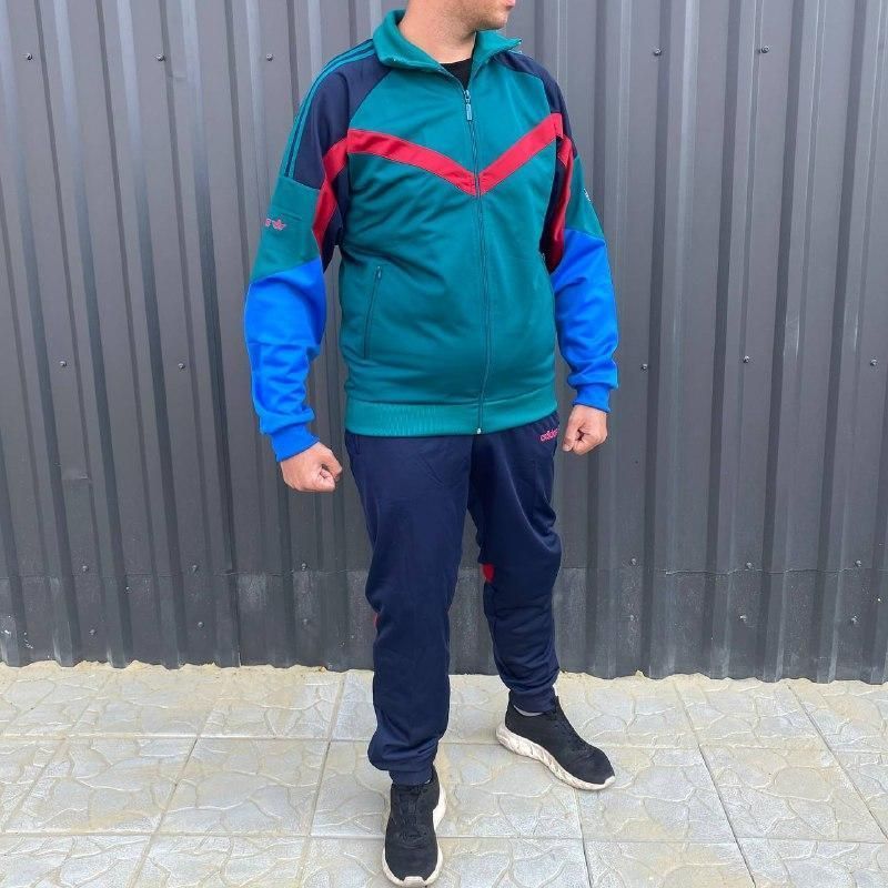 Мужской спортивный костюм Адидас Сальвадор Винтаж 90-е (Adidas Vintage 90s) Австрия
