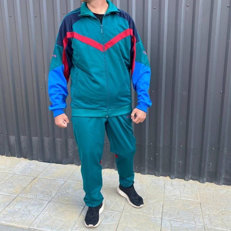 Мужской спортивный костюм Адидас Сальвадор Винтаж 90-е (Adidas Vintage 90s) Австрия