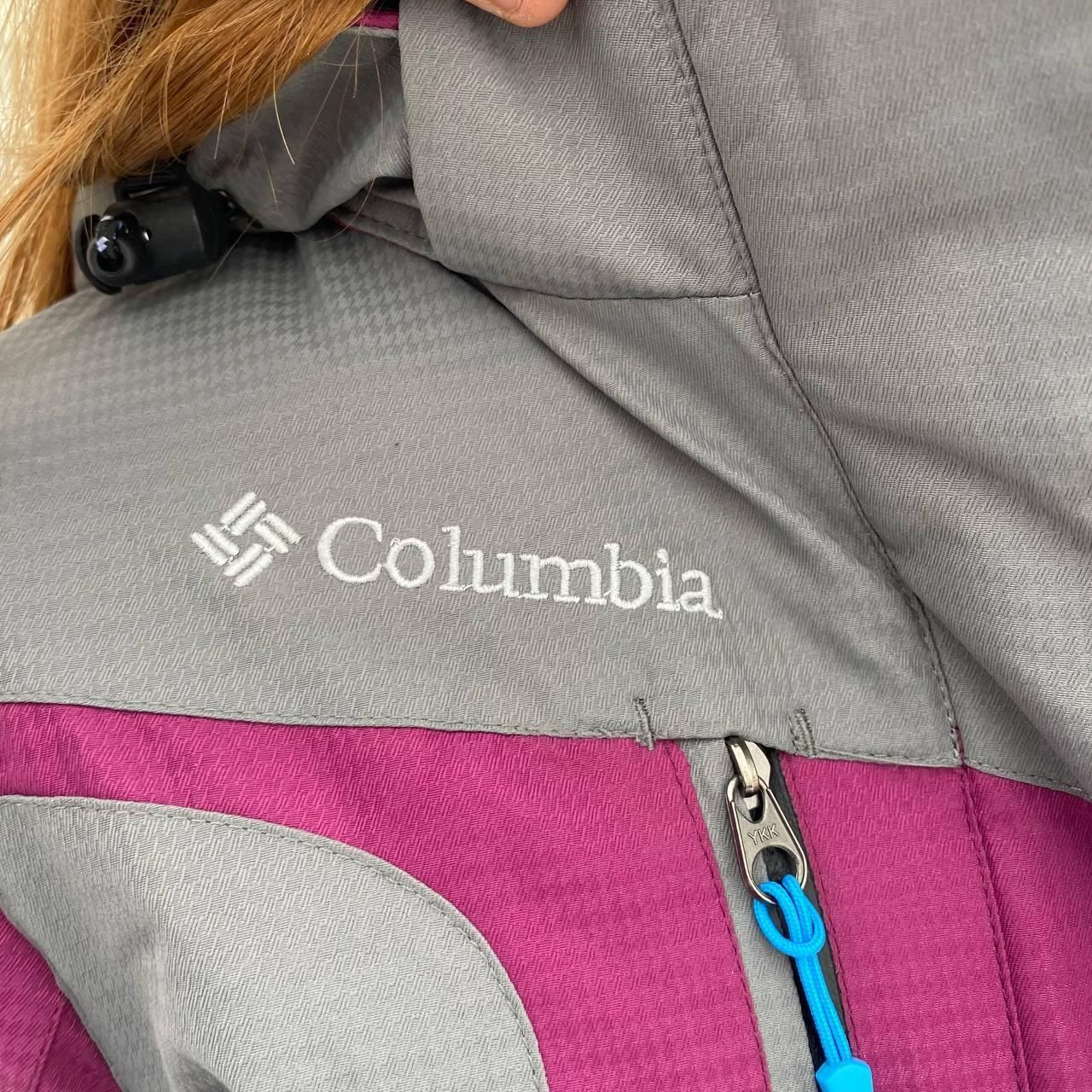 Термокуртка оригинальная яркая женская зимняя Columbia