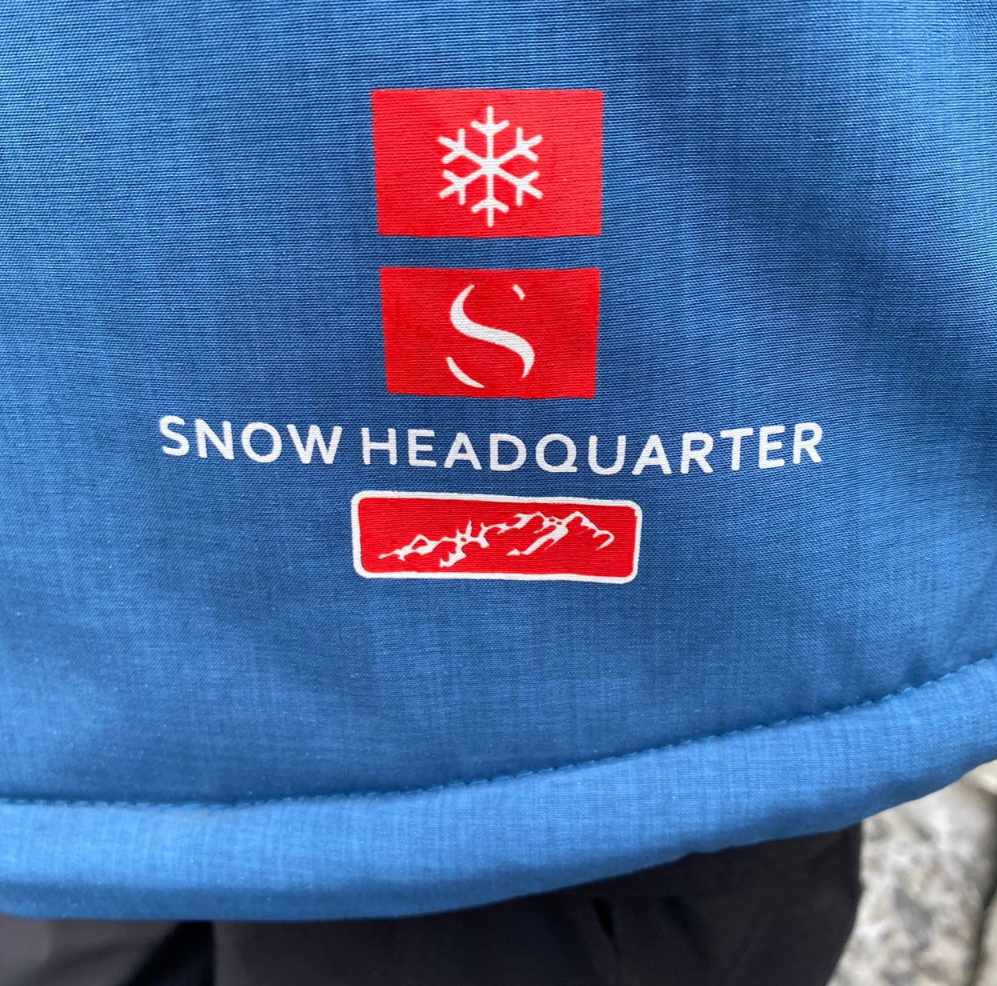 Термомуртка парку синя зимова тепла гірська чоловічий SNOW HEADQUARTER