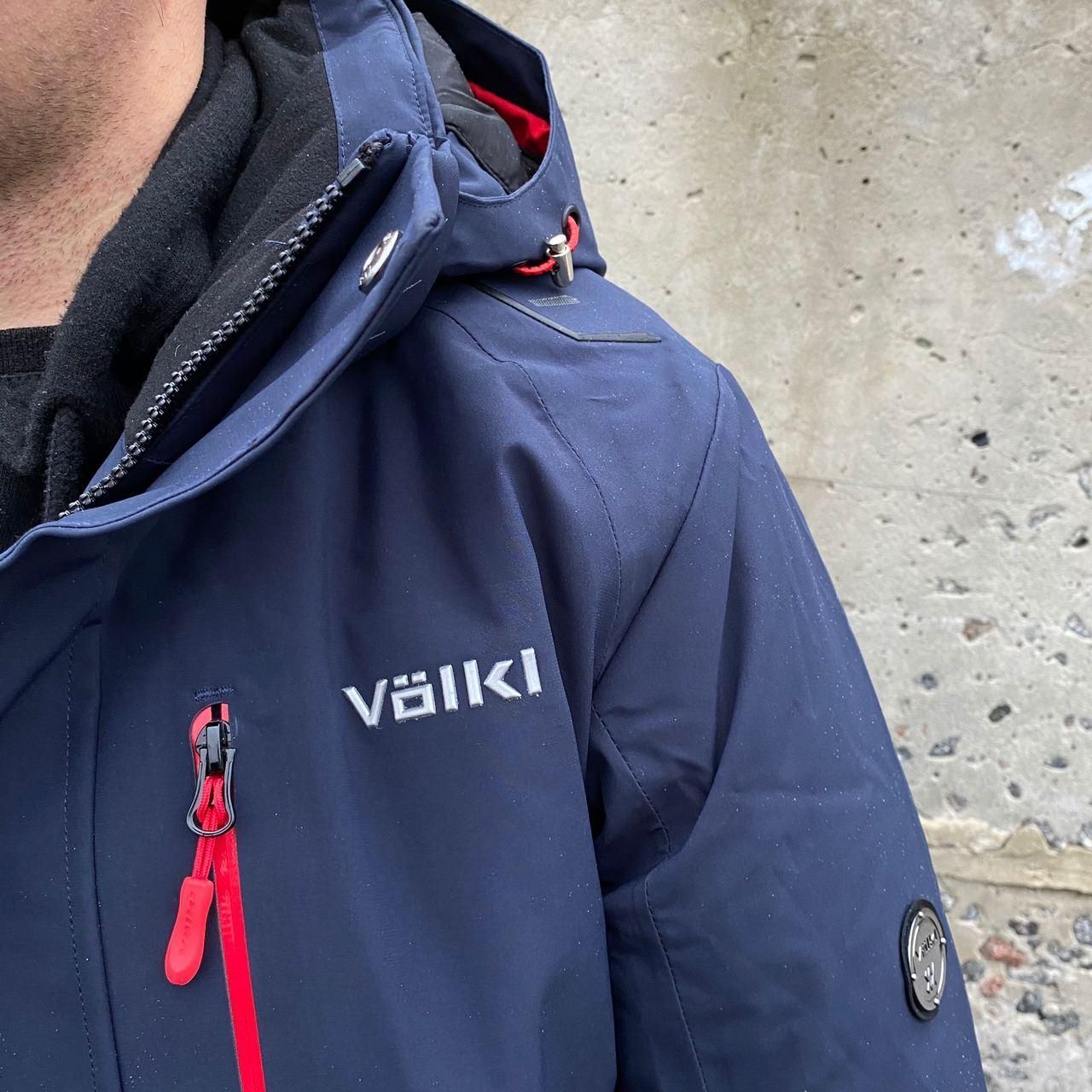 Термомуртка парку темна зимова тепла чоловіча Volkl