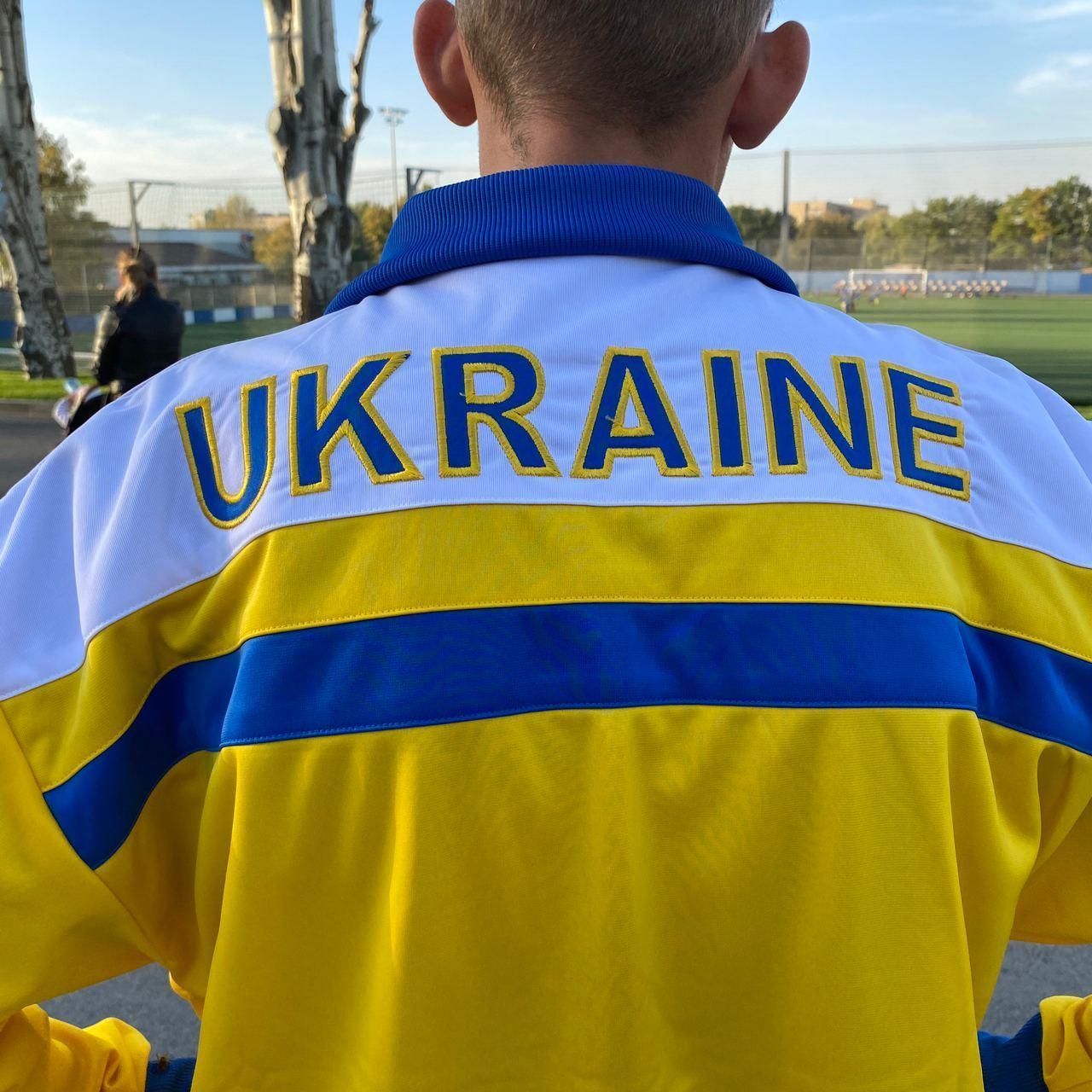 Мужской спортивный костюм Adidas &laquo;Украина&raquo; Австрия