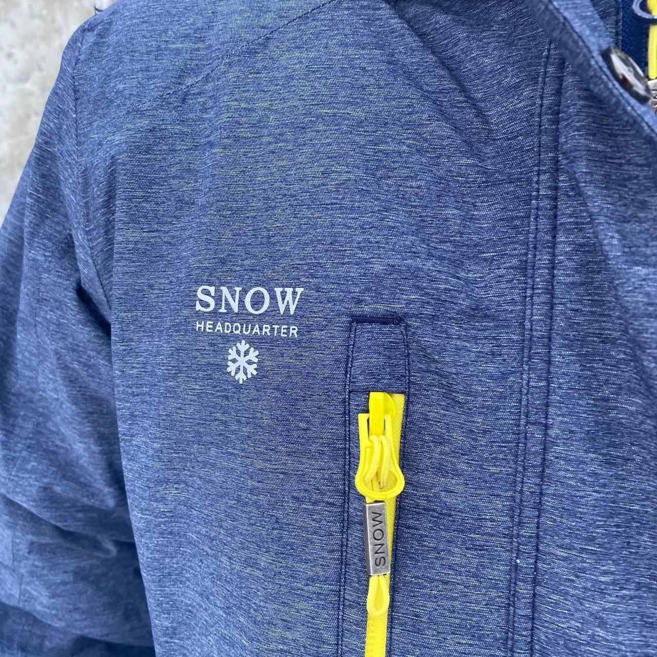 Термокуртка оригинальная яркая женская зимняя SNOW HEADQUARTER